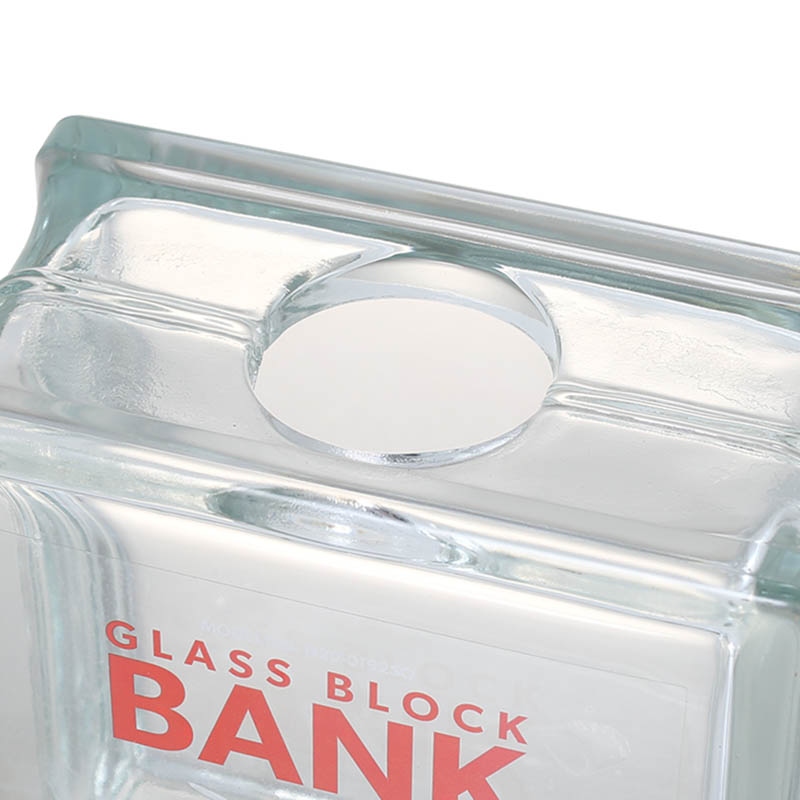 【DULTON】GLASS BLOCK BANK (玻璃錢甖)