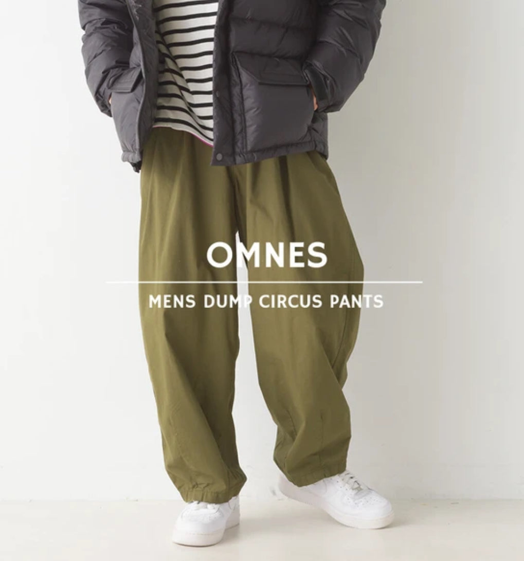 日本品牌《 OMNES 》Dump Circus Pants