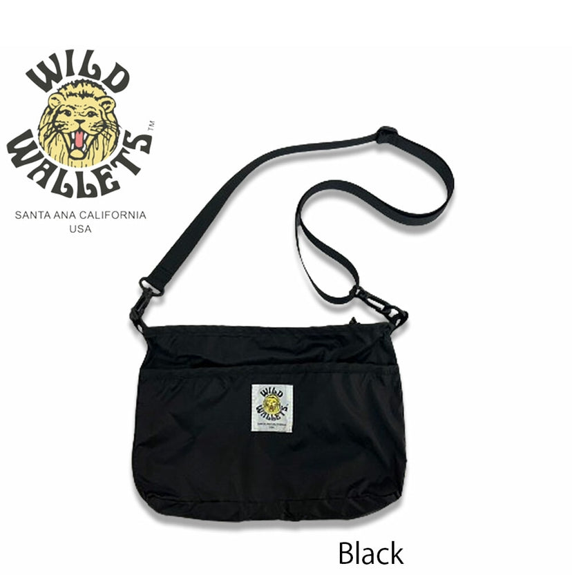 【 WILD WALLETS 】Nylon Shoulder Pouch Bag