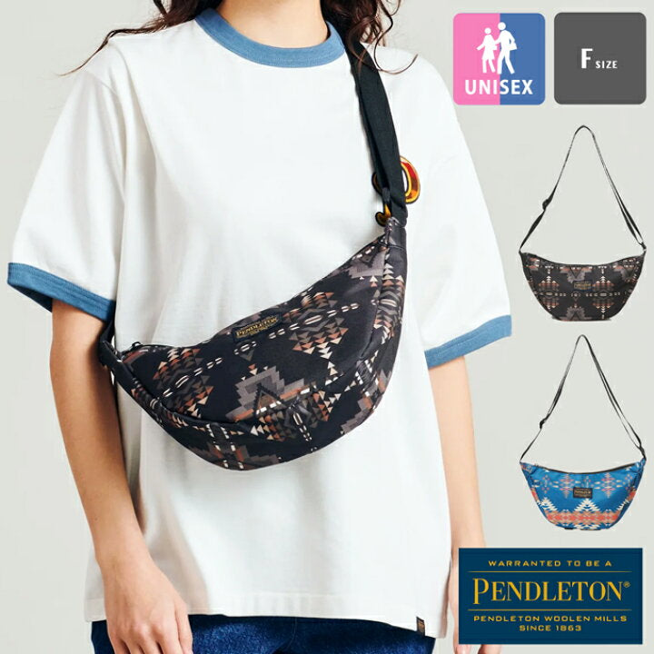 【PENDLETON】HALF MOON BAG